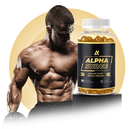 AlphaSurge Supplement Bottle